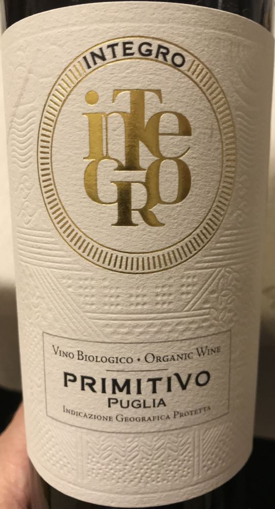 The Wine People S.r.l. Integro Primitivo Puglia IGT 2021, Основная, #9322