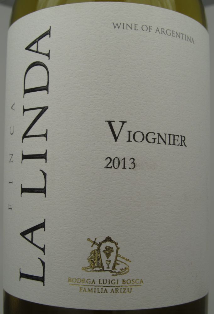 Leoncio Arizu S.A. Viognier Finca La Linda 2013, Основная, #937