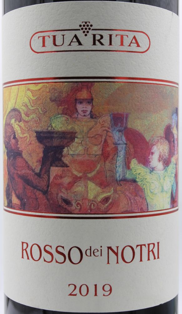 Tua Rita Societa Semplice Agricola Rosso dei Notri Toscana IGT 2019, Основная, #9376