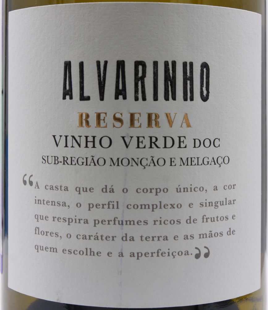 Adega Cooperativa Regional de Monção C.R.L. Reserva Alvarinho DOP Vinho Verde Monção e Melgaço 2022, Основная, #9502