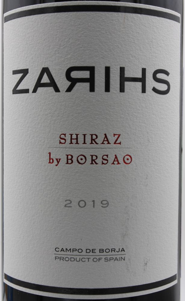 Bodegas Borsao S.A. Zarihs Shiraz DO Campo de Borja 2019, Основная, #9524