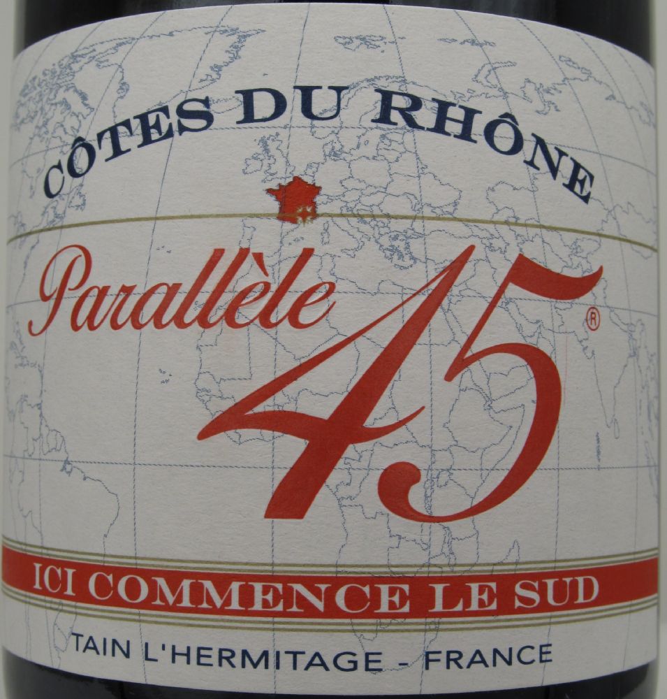 Paul Jaboulet Aîné Parallèle 45 Côtes du Rhône AOC/AOP 2010, Основная, #965