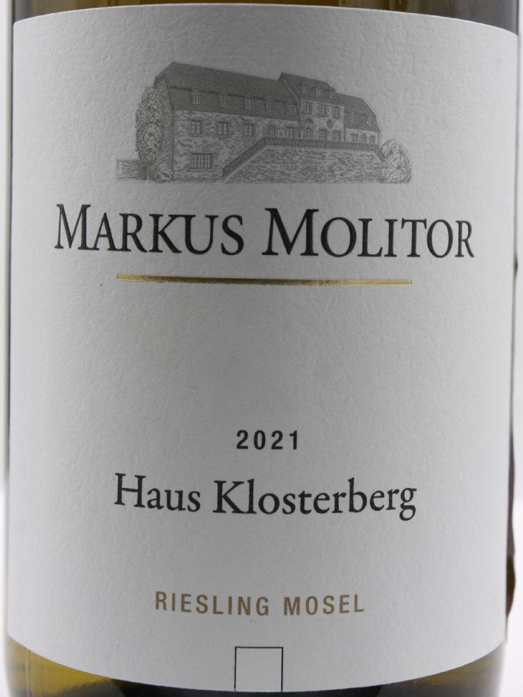 Weingut Markus Molitor Haus Klosterberg Riesling 2021, Основная, #9651