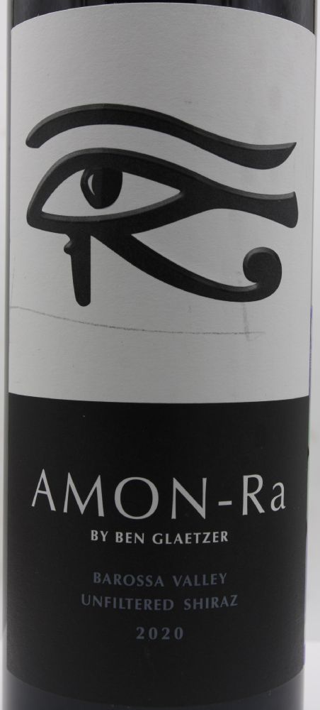 Glaetzer Wines Pty Ltd Amon-Ra by Ben Glaetzer Unfiltered Shiraz Barossa Valley 2020, Основная, #9666