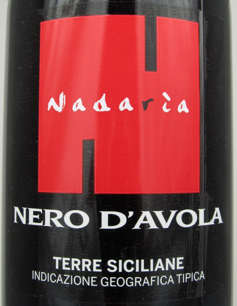 Cusumano S.R.L. Societa Agricola Nadaria Nero d'Avola Terre Siciliane IGT 2012, Лицевая, #971