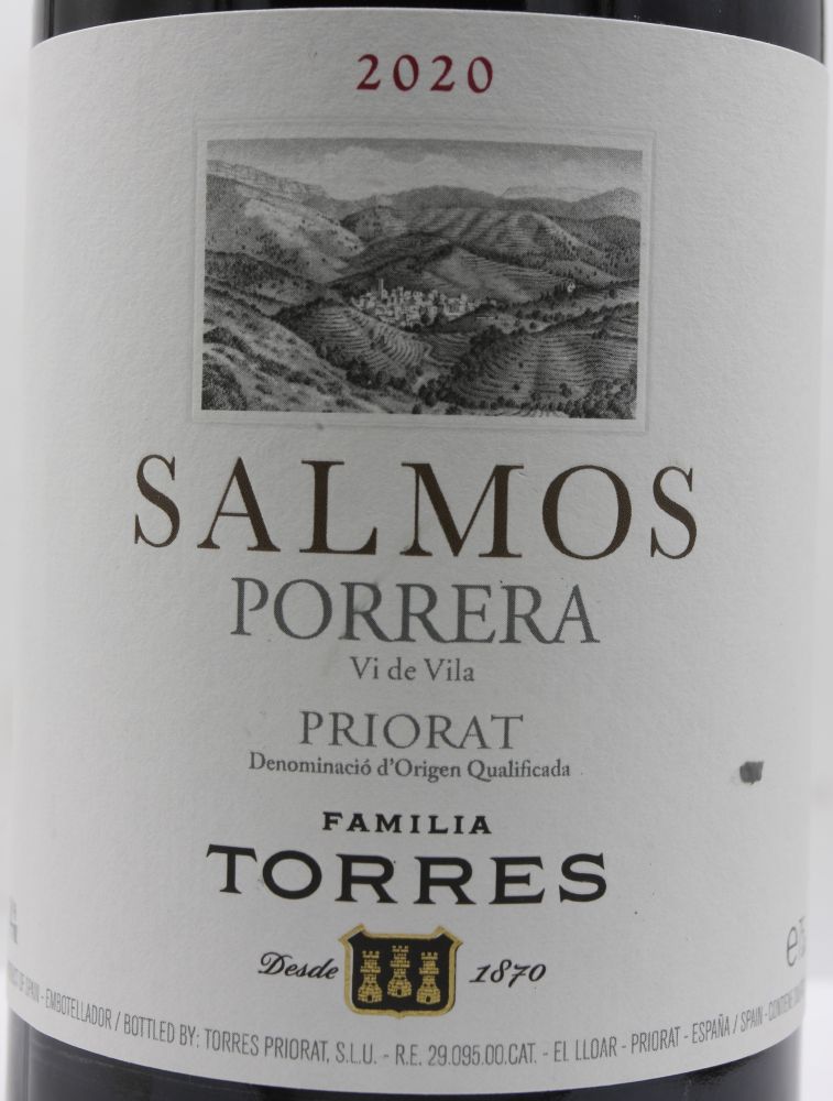 Torres Priorat S.L. SALMOS DOCa Priorat 2020, Основная, #9778