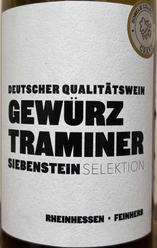 Andreas Oster Weinkellerei KG Siebenstein Selection Gewürztraminer 2023, Основная, #9803