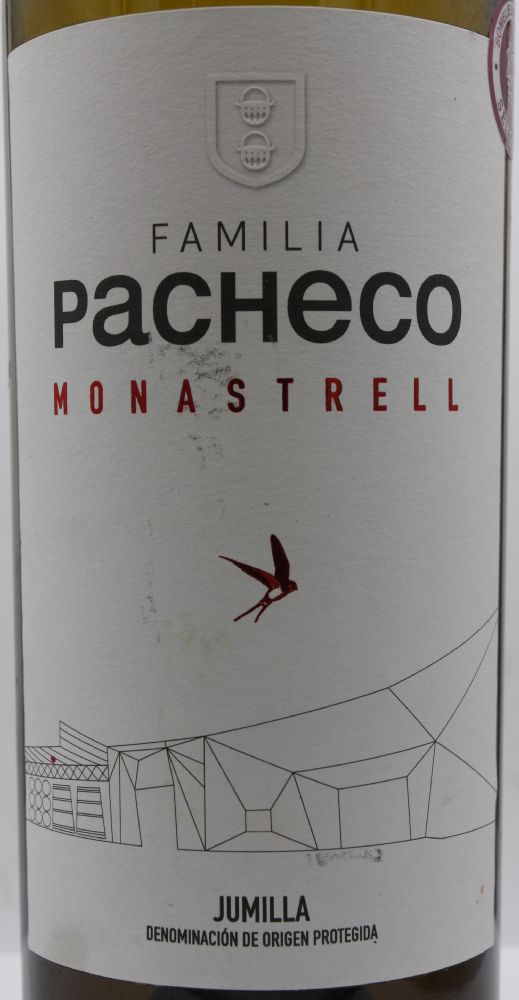 Bodegas Viña Elena S.L. Familia Pacheco Monastrell DO Jumilla 2020, Основная, #9810