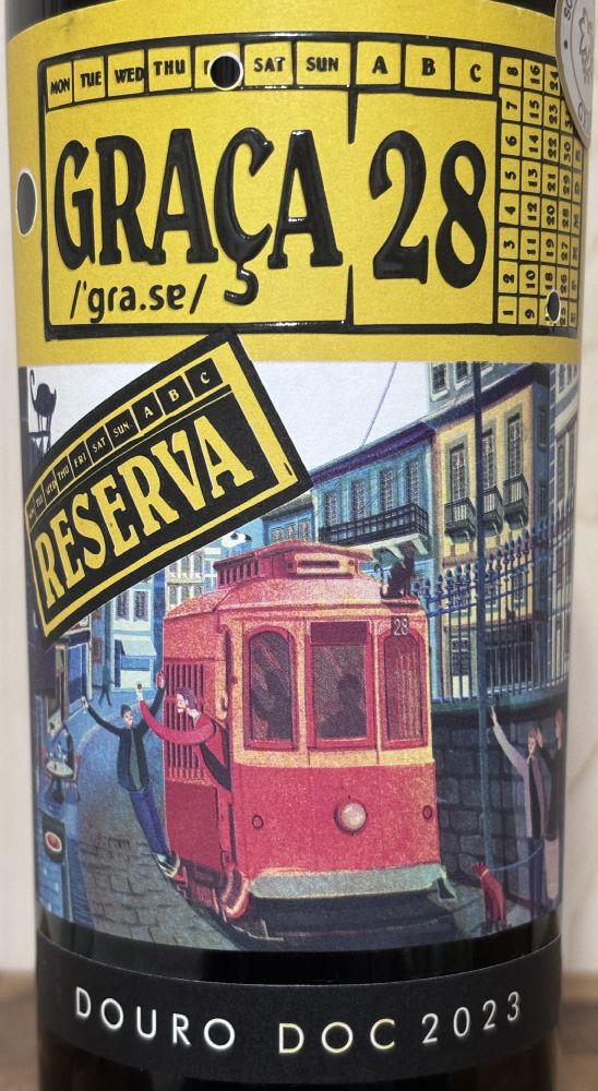 Van Zeller Wine Collection S.A. Graça 28 DOP Douro Reserva 2023, Основная, #9844