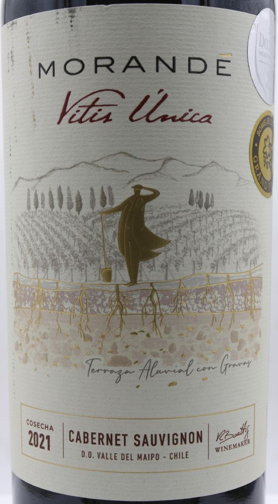 Viña Morandé S.A. Vitis Única Cabernet Sauvignon D.O. Maipo Valley 2021, Основная, #9893