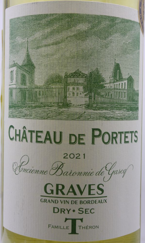 SCEA Théron-Portets Château de Portets Graves AOC/AOP 2021, Основная, #9936