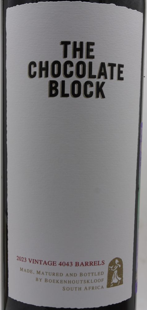 Boekenhoutskloof Winery (Pty) Ltd The Chocolate Block 2023, Основная, #9947